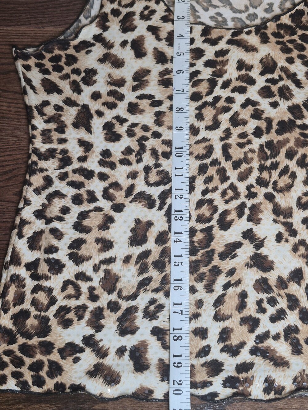 Leopard-Print Scoop Neck Camisole in Brown - Picture 16 of 16